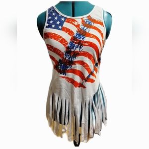 American flag true Rock t-shirt